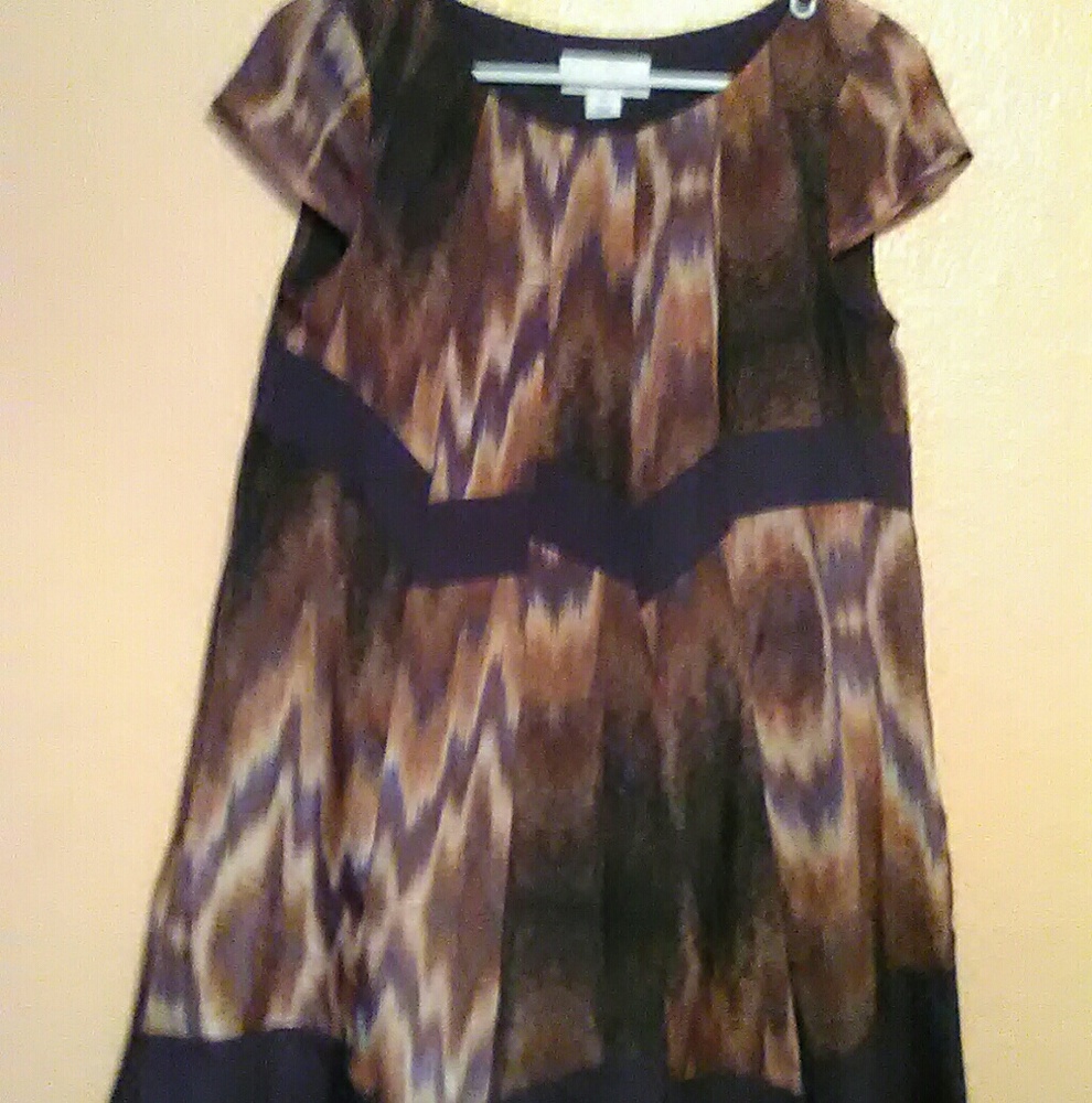 Jessica Simpson baby doll chiffon dress